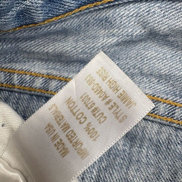 AGOLDE Jamie High Rise Classic Jean Distressed 23 light Wash - Picture 7 of 8